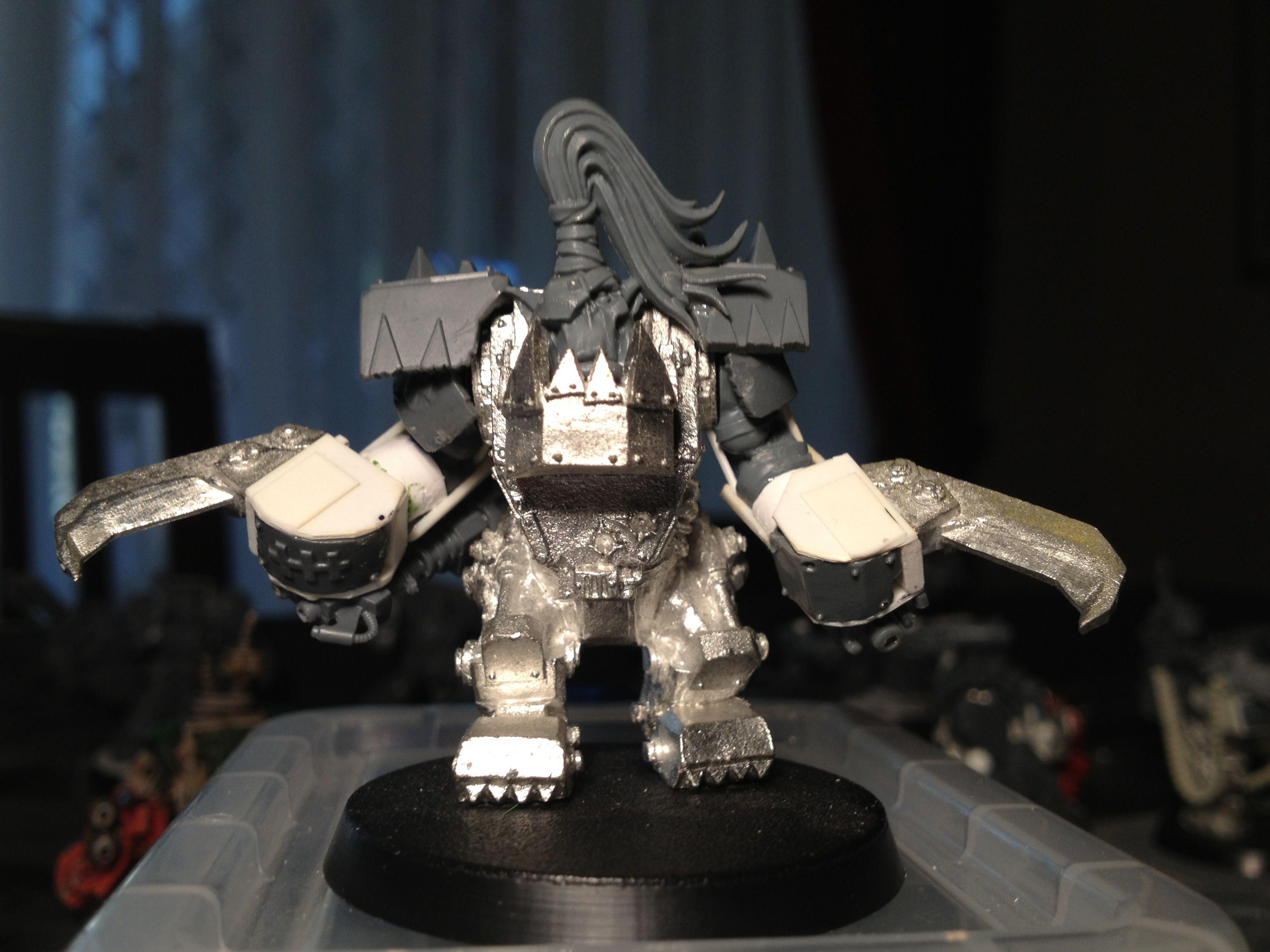 Da Dark Angelz Meganob Orks Work In Progress Kombi Skorcha Front